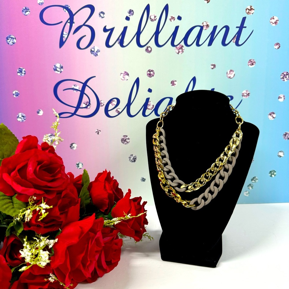 🔥SALE DOUBLE THICK CHAIN NECKLACE